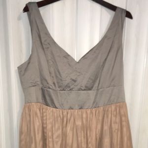 Plus sized bridesmaid dress